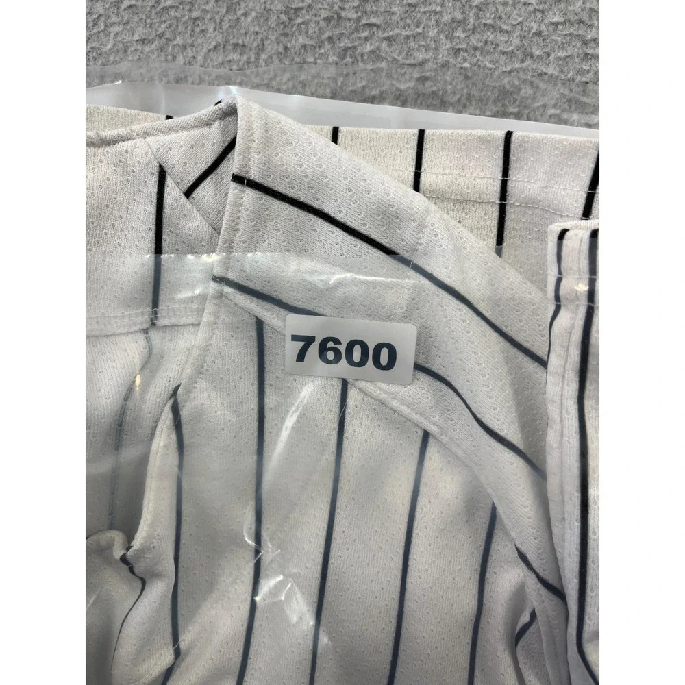 Texas Tech Red Raiders Baseball Jersey Mens XL White Pinstripe Under Armour
